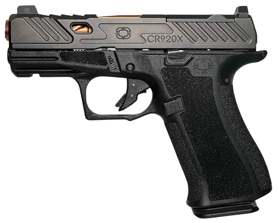 SHAS CR920X 9MM BLK ELITE SLIDE BRZ BBL - Pistols